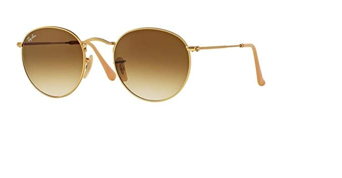 Ray Ban RB3447 Round Metal Sunglasses | Amazon (US)