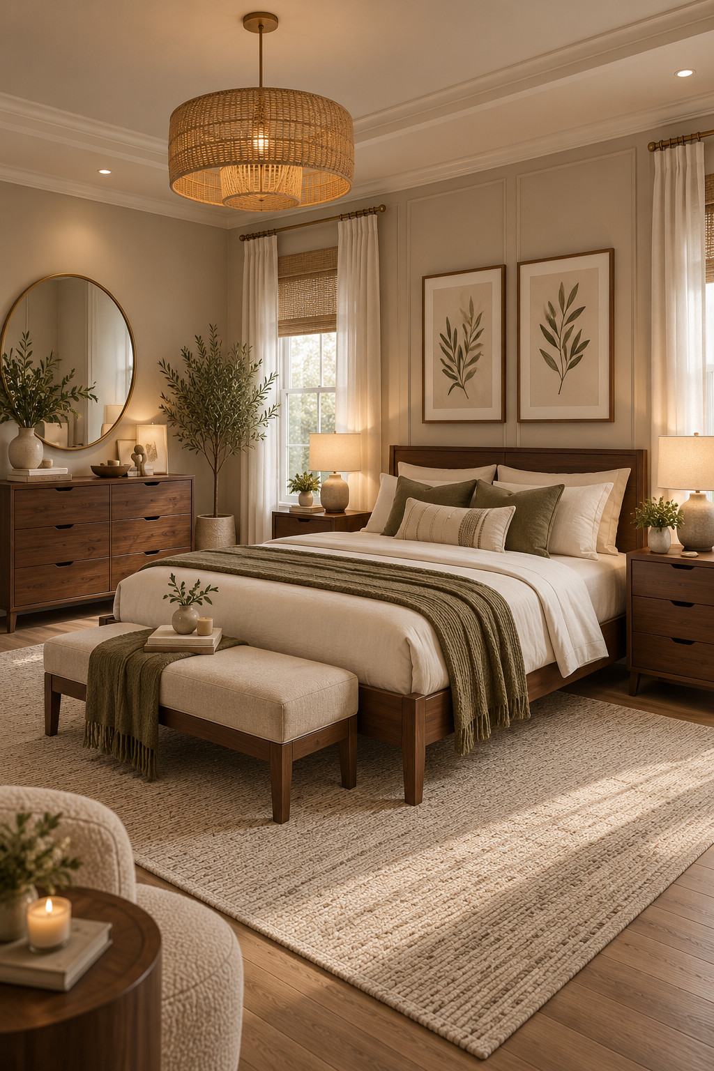Something about warm walnut furniture just makes a bedroom feel extra cozy. This set would be so pretty in a guest room with cream bedding and olive green accents for fall. Simple, warm and really easy to style. Wayfair Labor Day sale is up to 70% off and ends in 2 days!
#WalnutFurniture #WayfairFinds #GuestBedroom #CozyBedroom #FallBedroom #BedroomSet #FurnitureDeals #WayfairSale 

 #LTKSeasonal #LTKHome #LTKSaleAlert