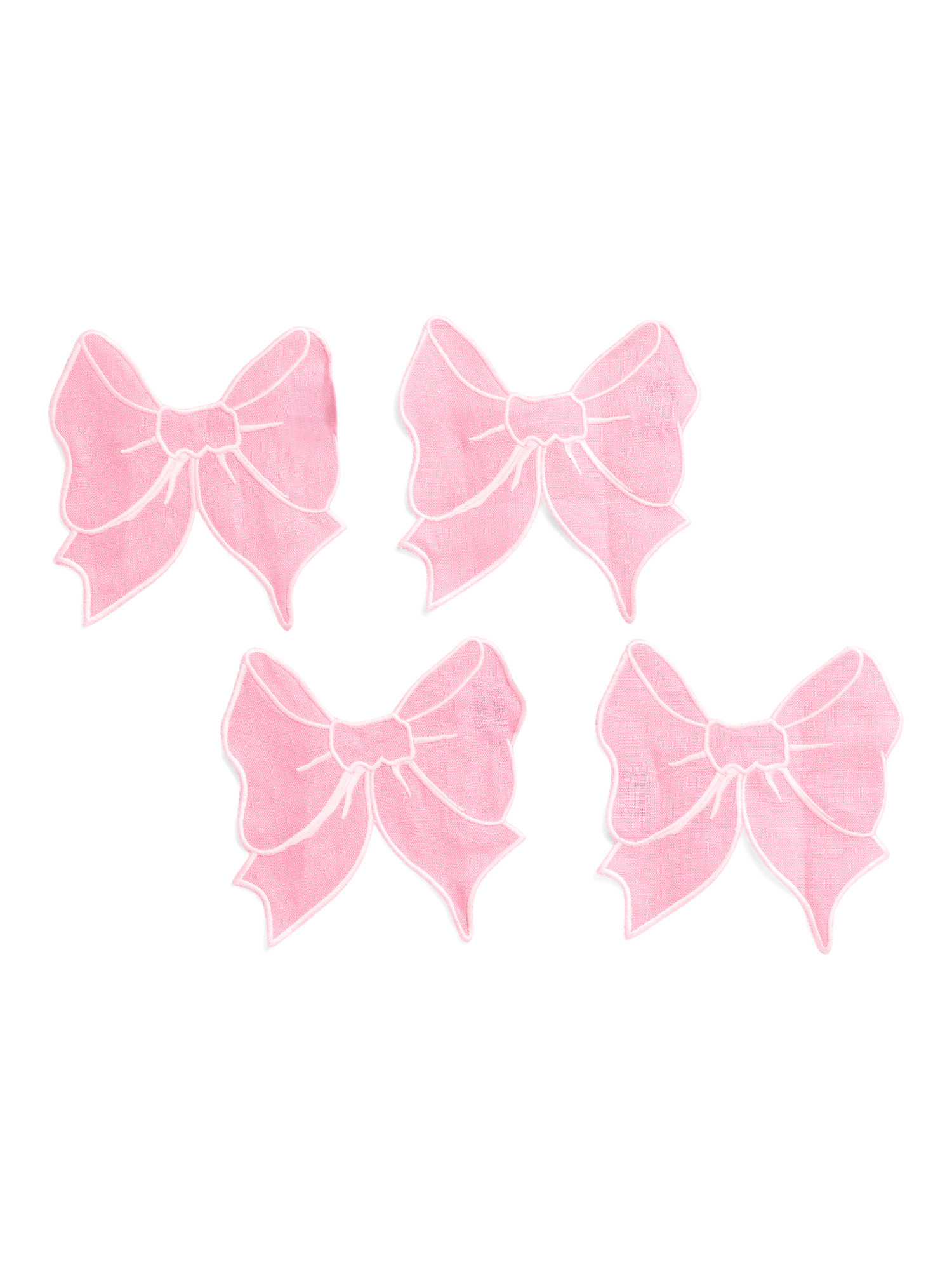 4pk Bow Cocktail Napkins | TJ Maxx