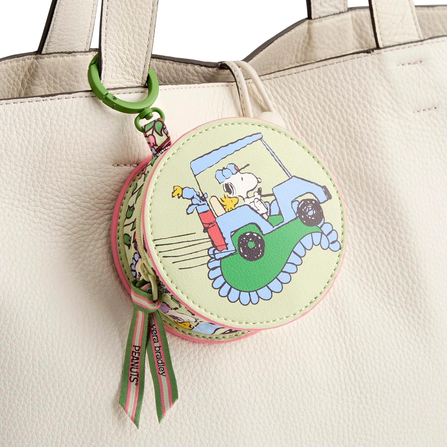 Peanuts Zip Earbud Bag Charm | Vera Bradley