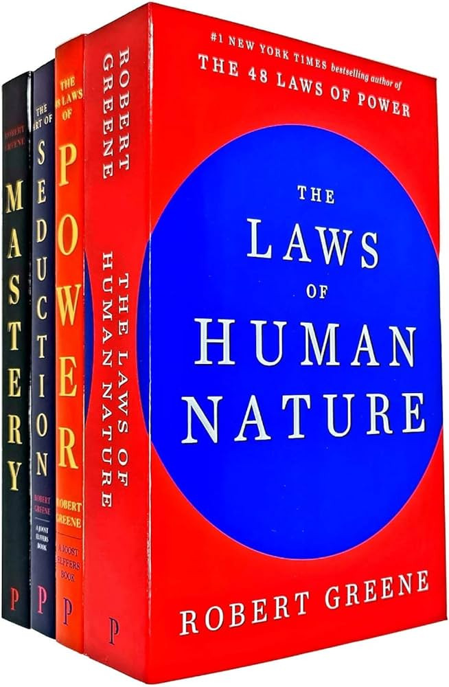 Robert Greene Collection 4 Books Set (The Art of Seduction, Mastery, The Concise 48 Laws of Power... | Amazon (US)