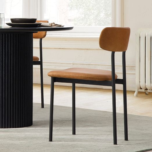 Grier Leather Dining Chair | West Elm (US)