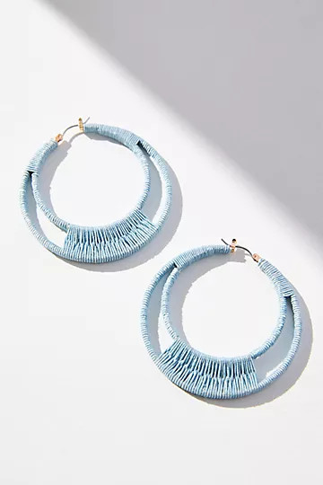 Colorful Wicker Hoop | Anthropologie (US)
