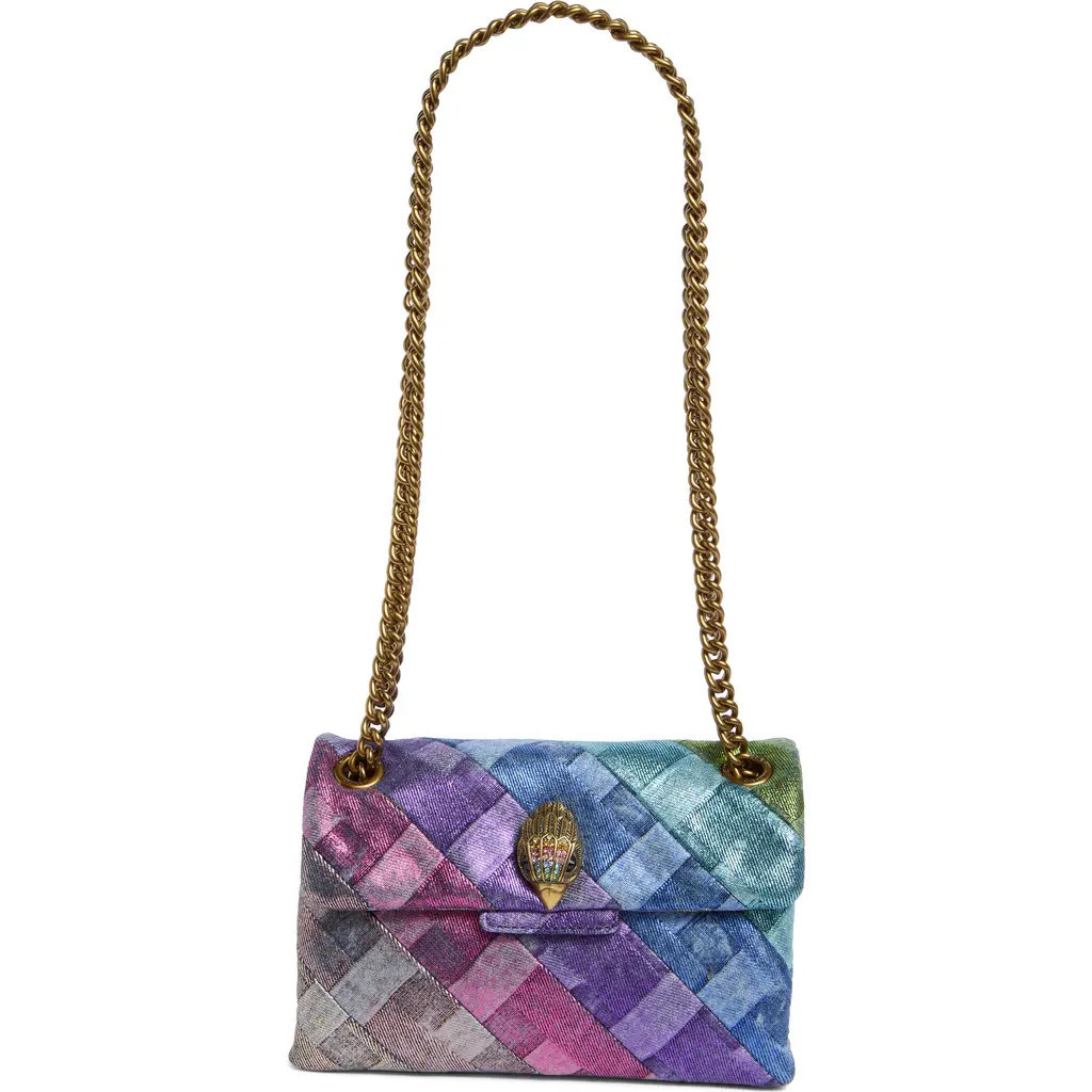 Kurt Geiger London Mini Kensington Quilted Convertible Shoulder Bag in Rainbow Multi at Nordstrom Rack | Nordstrom Rack