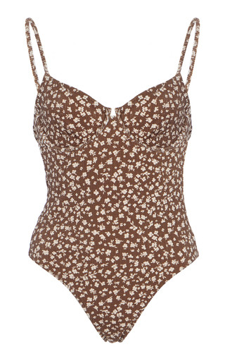 Exclusive Naia Textured Bustier One-Piece Swimsuit | Moda Operandi (Global)