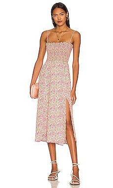 RESA Ashley Midi Dress in Charleston from Revolve.com | Revolve Clothing (Global)