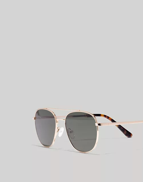 Suffolk Aviator Sunglasses | Madewell