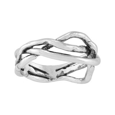 Silpada 'Always Intertwined' Sterling Silver Ring, Size 5 | Target