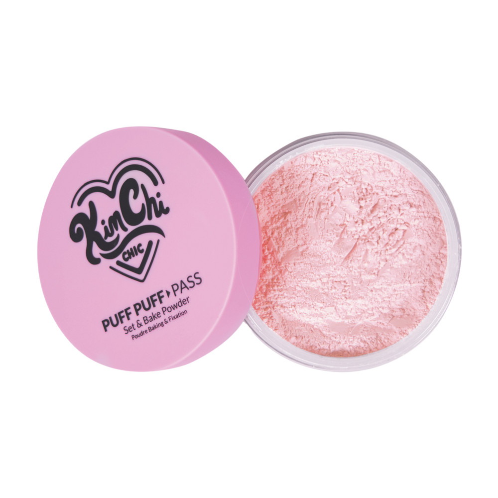 KimChi Chic Beauty Puff Puff Pass Set & Bake Powder - 09 Pink | Ulta