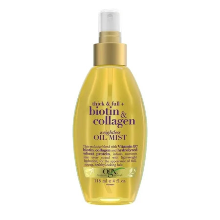 Thick & Full Biotin & Collagen Weightless Oil Mist | Walmart (US)