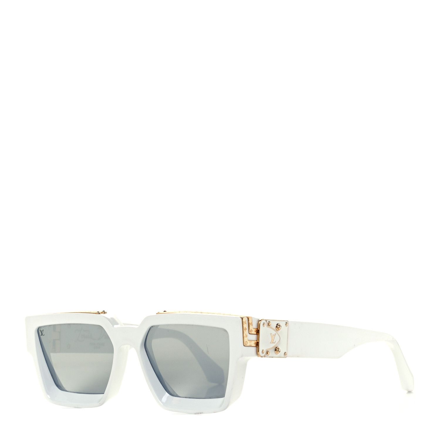 LOUIS VUITTON Acetate 1.1 Millionaires Z1166W Sunglasses White | FASHIONPHILE | FASHIONPHILE (US)