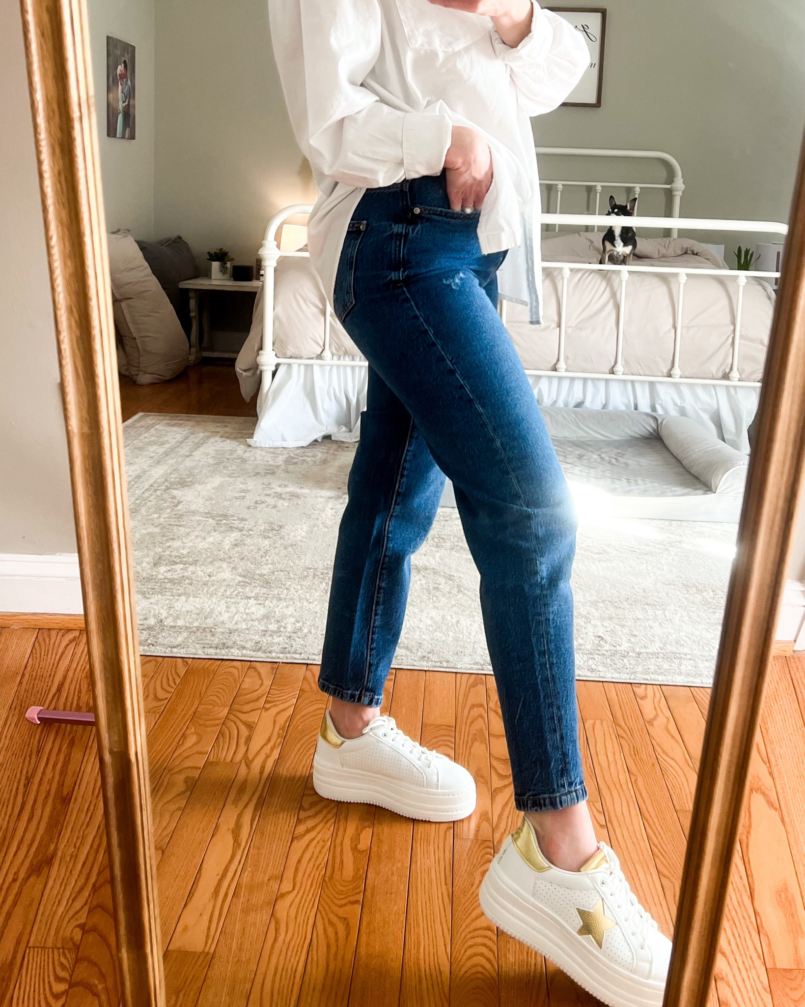 Love these fun platform sneakers I found on Amazon! Cute and comfy! They’re also really lightweight and not bulky! I’m wearing size 6. 

#LTKshoes

#LTKfindsunder50