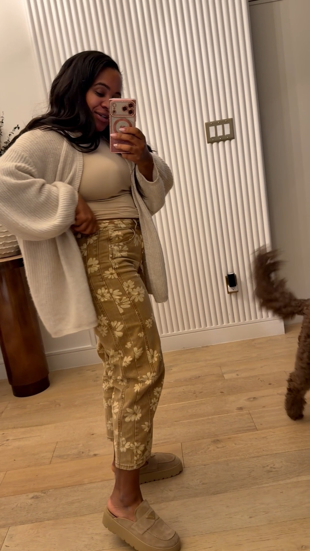 $33 floral barrel Amazon jeans! 

#LTKMidsize