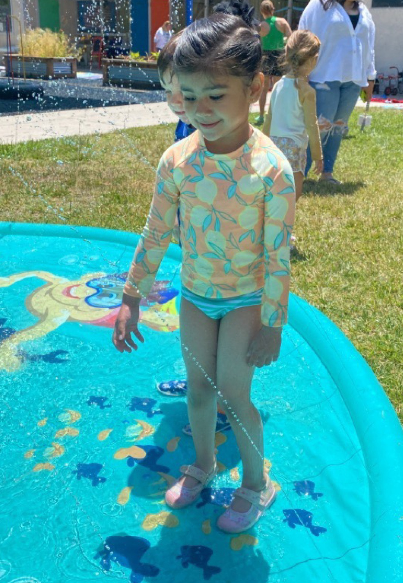Baby girl loves her new bathing suit! I love having my littles in a rash guard to help provide extra protection from the sun. ☀️

#LTKswim #LTKbaby #LTKkids
