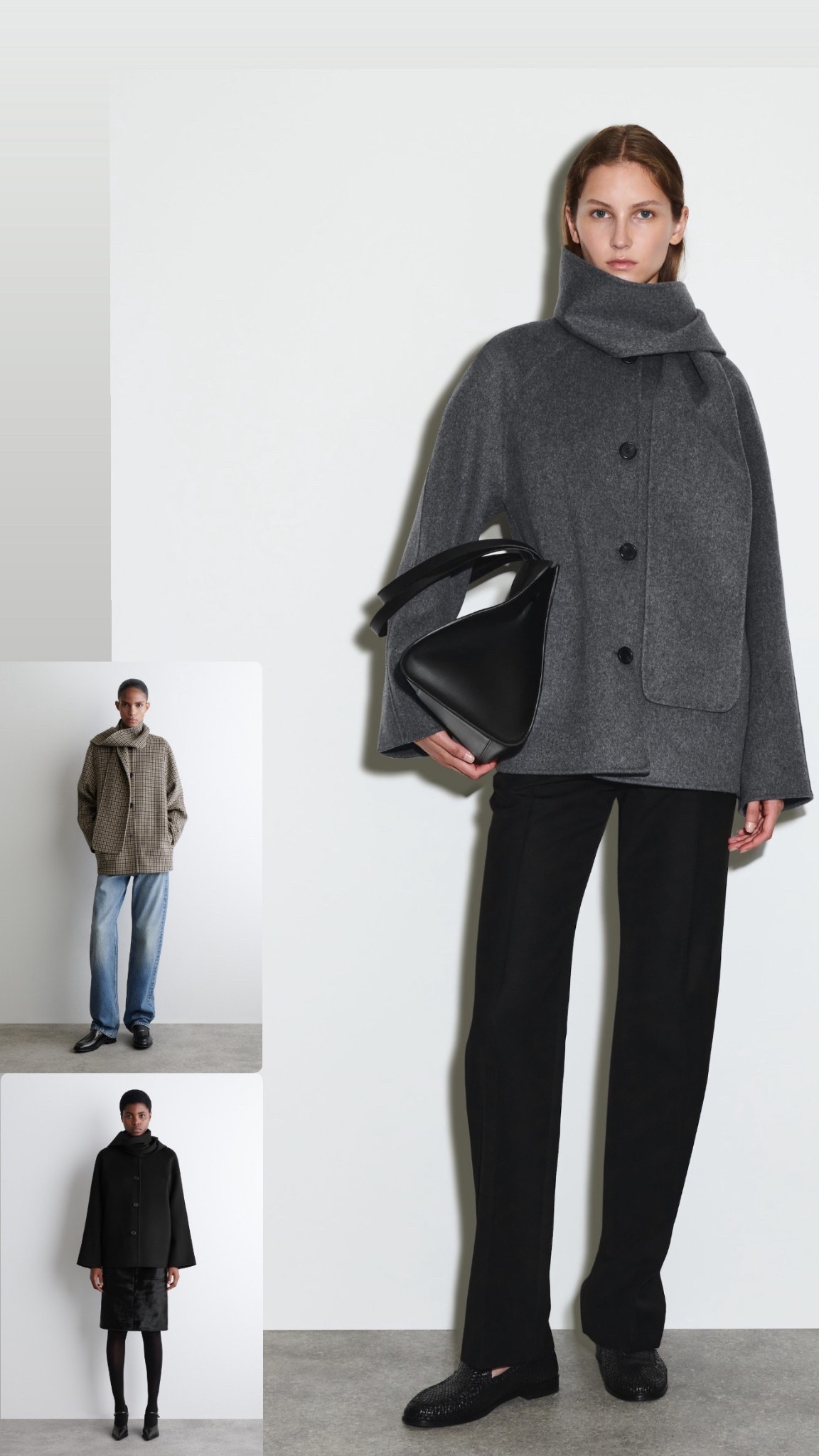 Wolljacke aus dem Video „Review Wollmäntel COS (24.09.25). Schön umgesetztes Design, gute Verarbeitung, hochwertige und schön atmungsaktive Materialzusammensetzung - aber durch den Lyocell-Anteil und den etwas dünneren Stoff aus meiner Sicht eher für den Herbst als für den Winter geeignet.

#LTKautumn #LTKdeutschland #LTKeurope