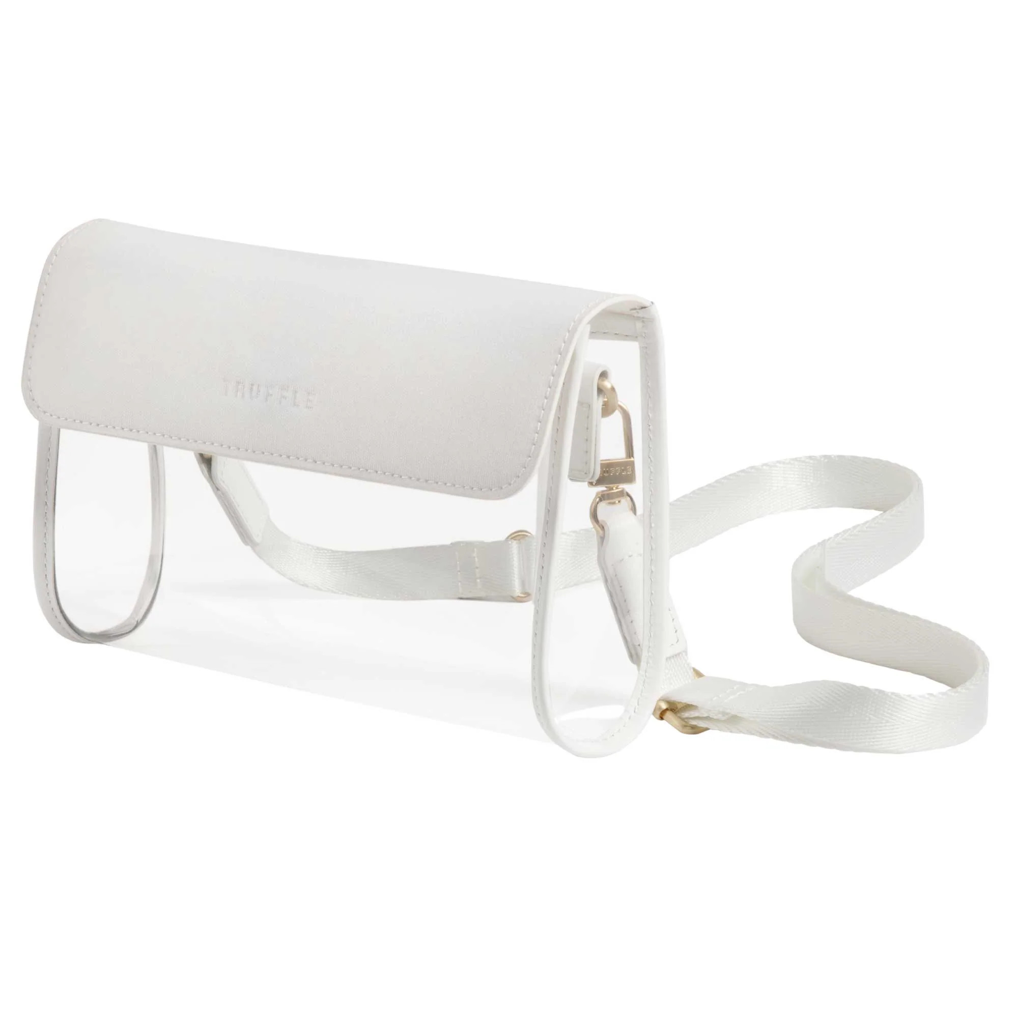 Clarity Convertible Belt Bag - Clear Belt Bag That Converts to Crossbody | TRUFFLE
