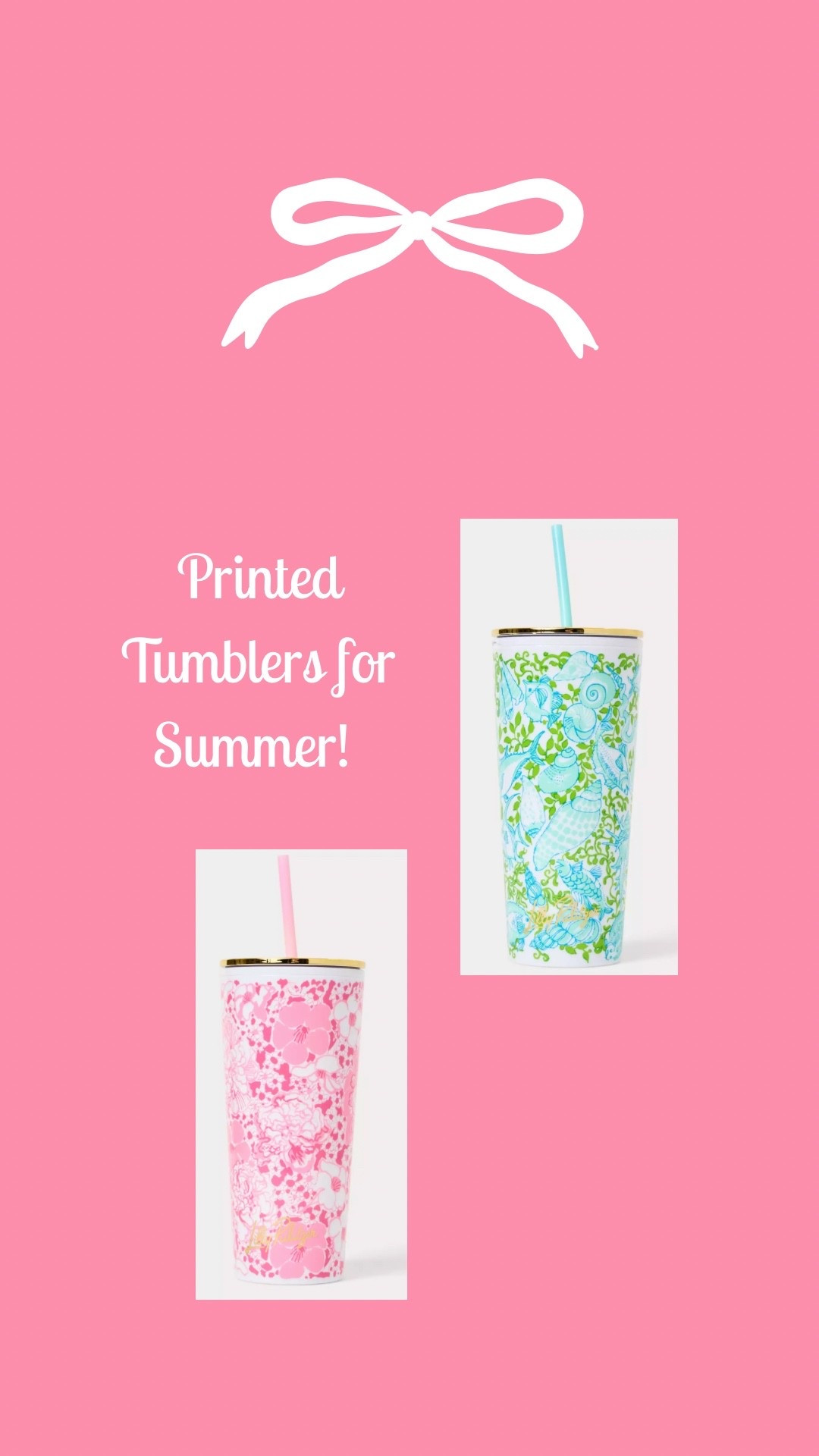 Upgrade your work days, errands, and adventures this Summer with the cutest printed tumblers!

#LTKgrwm #LTKdayinmylife #LTKHome