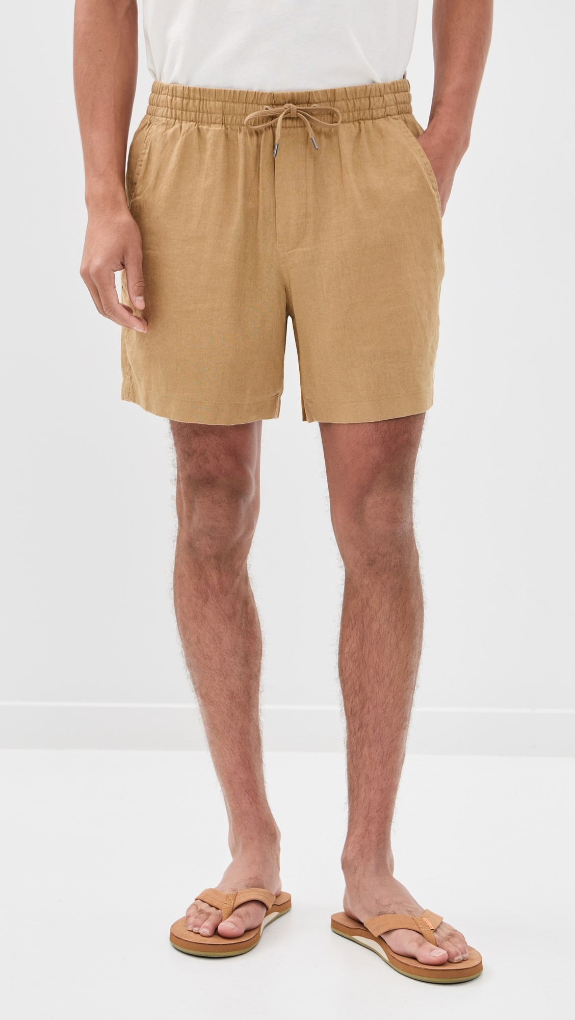 Linen Pull On Prepster Shorts 6" | Shopbop