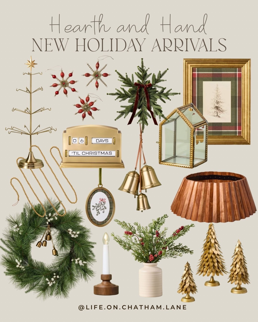 New Hearth and Hand Christmas decor at @Target!

#LTKHome #LTKSeasonal