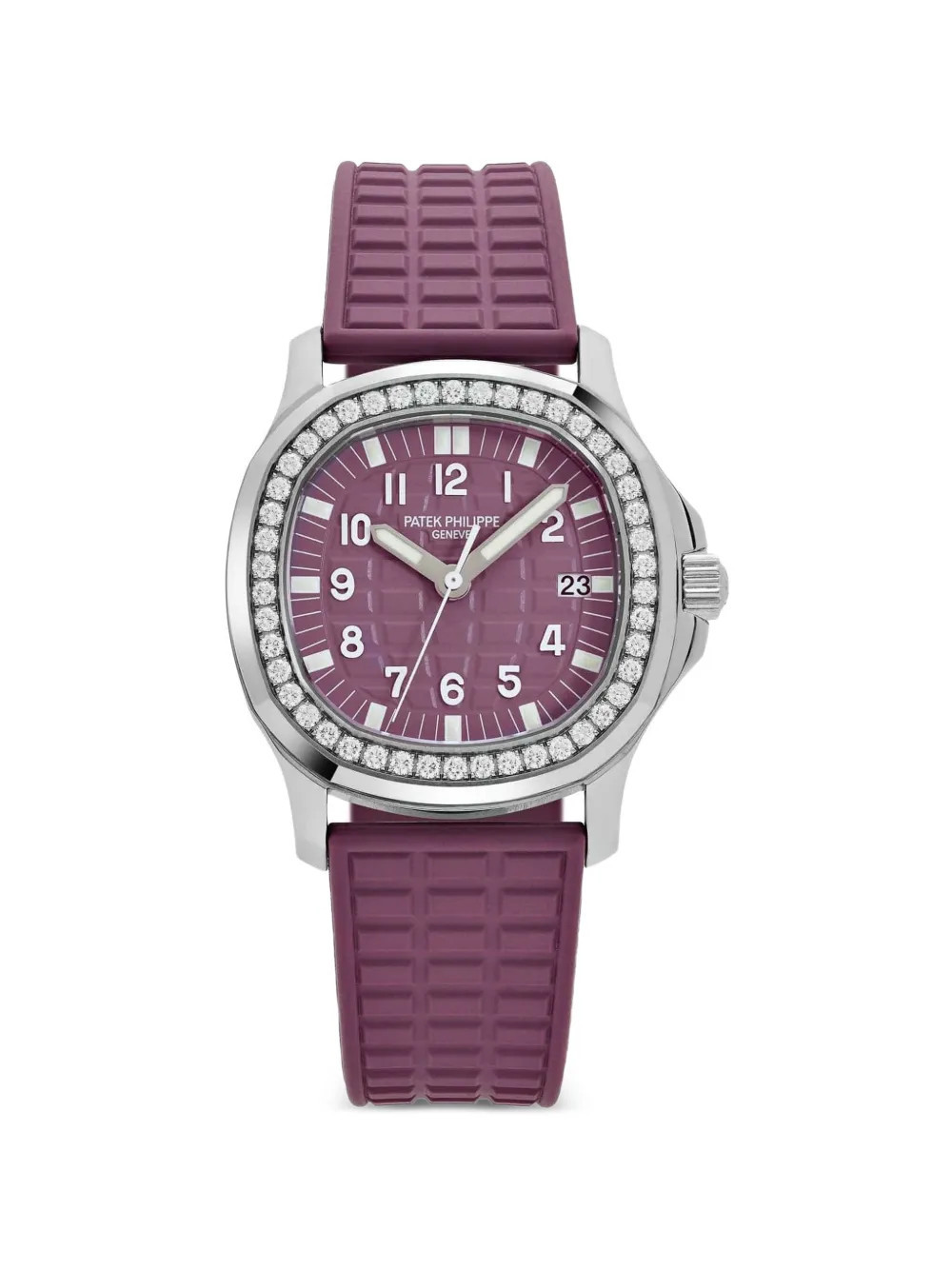 Patek Philippe Pre-Owned 2006 Aquanaut Luce 5067A-016 36mm watch - Pink | Farfetch Global