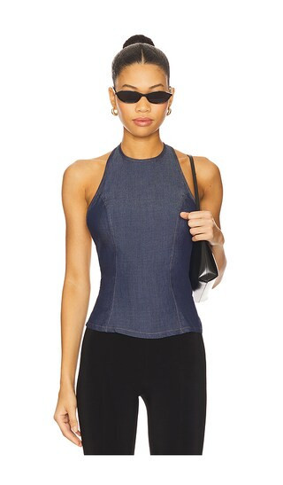 EB Denim Iris Tank in Blue. - size XS | Revolve Clothing (Global)