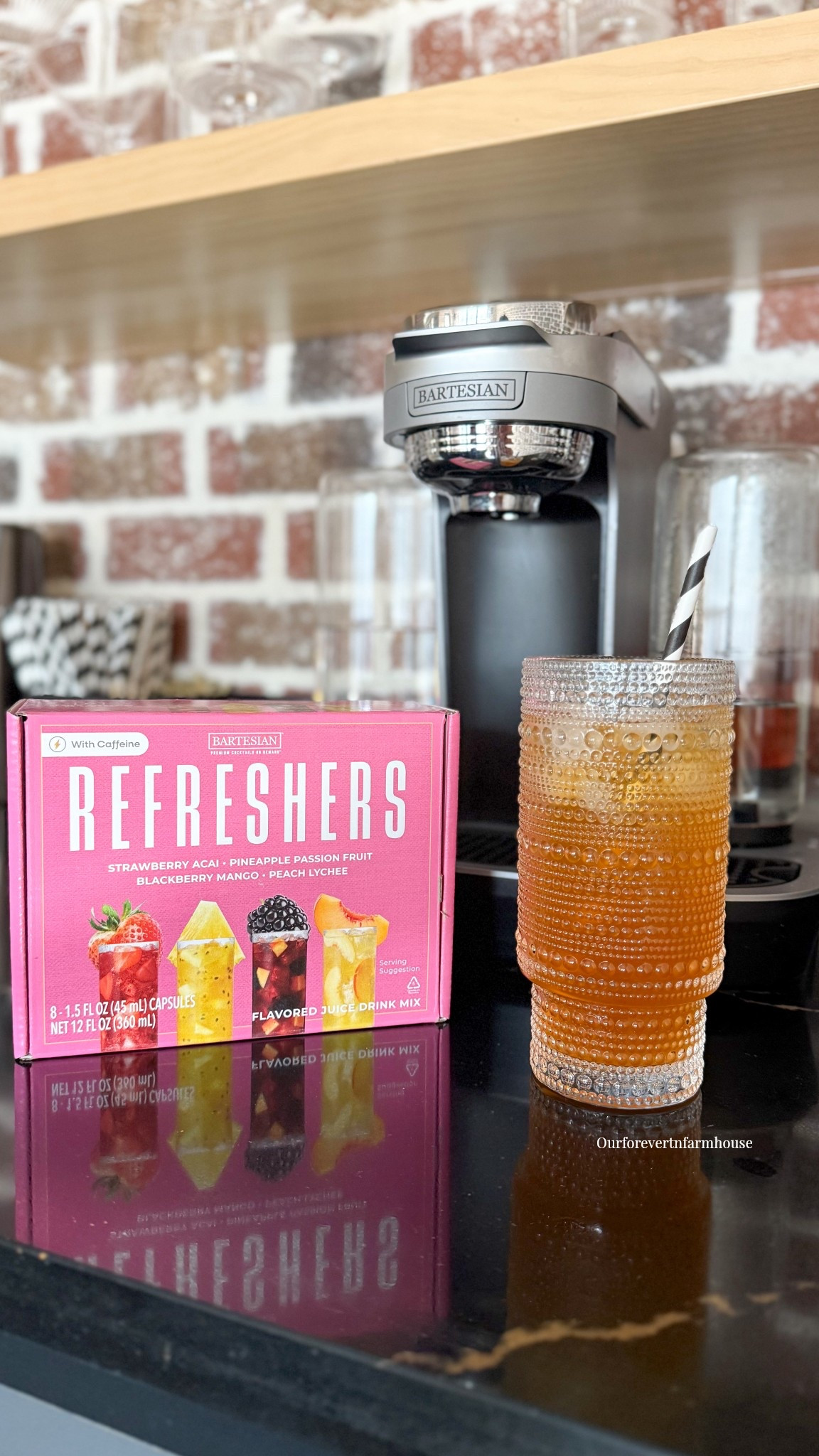 These new Bartesian Refreshers are such an easy pick-me-up. Lightly caffeinated, super fruity, and perfect over ice when you want something refreshing but effortless.

I prefer it as a mocktail but you can also add vodka for a kick! 

@Bartesian 

#LTKfoodie #LTKHome