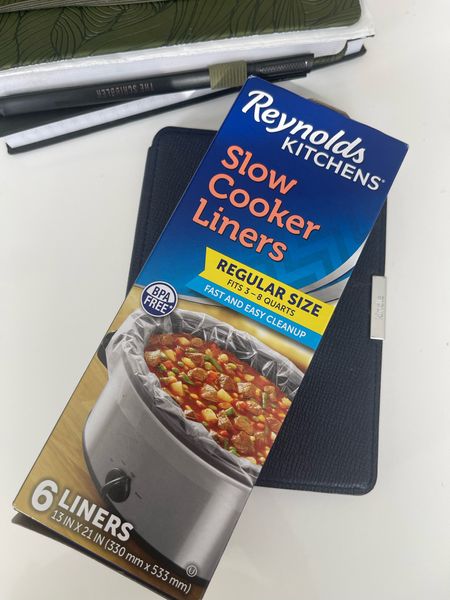 Don’t laugh but these slow cooker liners are a must have for slow cookers. 

#LTKFind #LTKunder50 #LTKhome