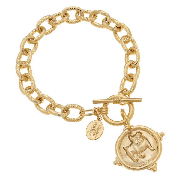 Bulldog Intaglio Bracelet | Susan Shaw