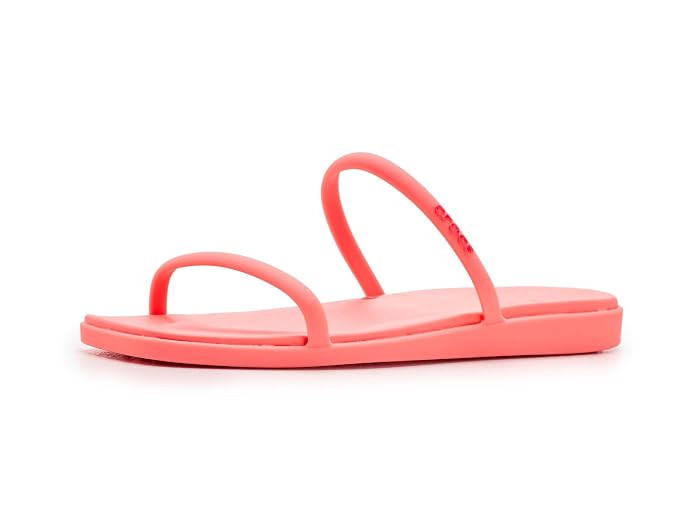 Crocs Miami Two-Strap Sandals Women's Sandals Chalk : 8 M, Synthetic | Zappos.com