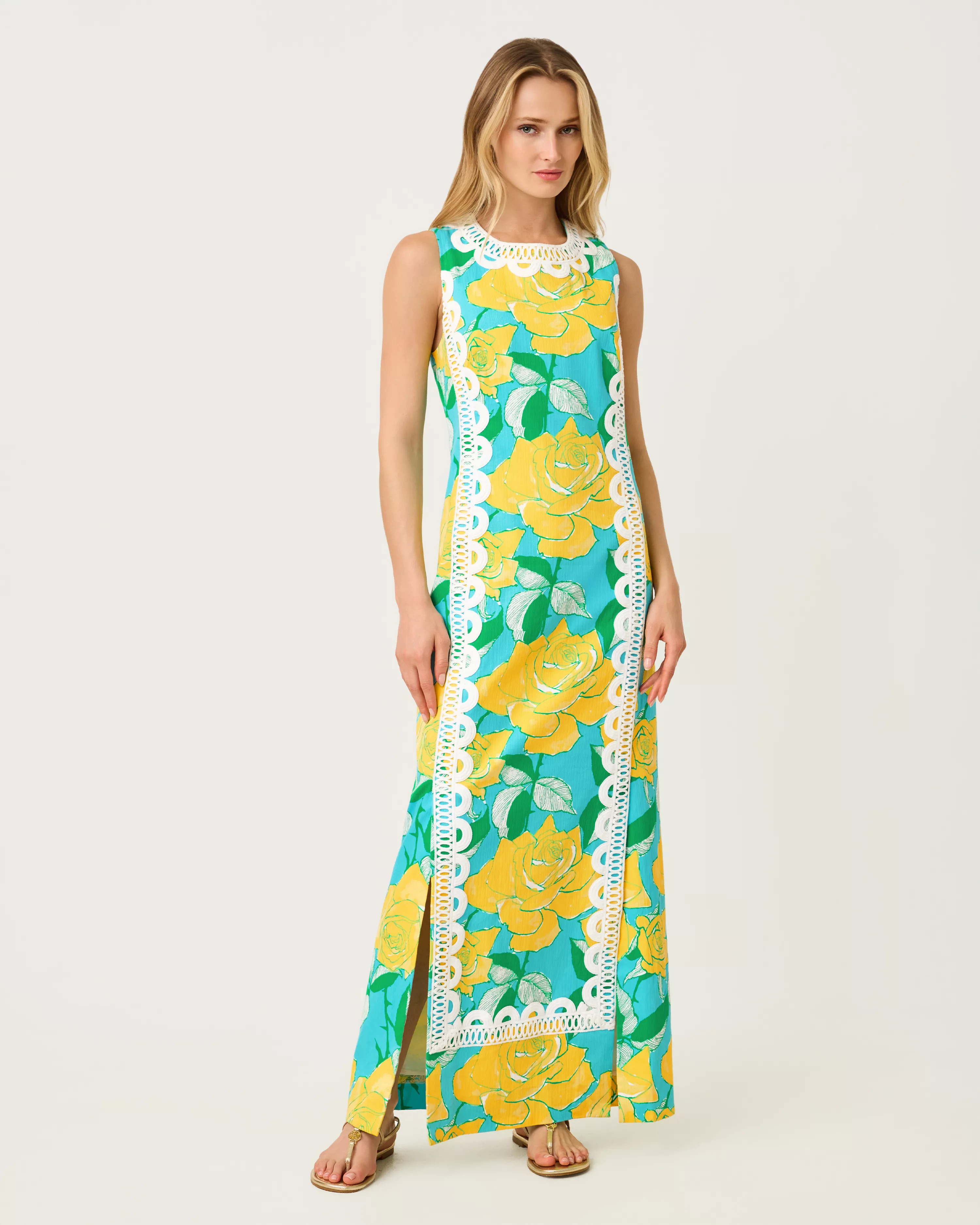 Lotta Stretch Maxi Shift Dress | Lilly Pulitzer