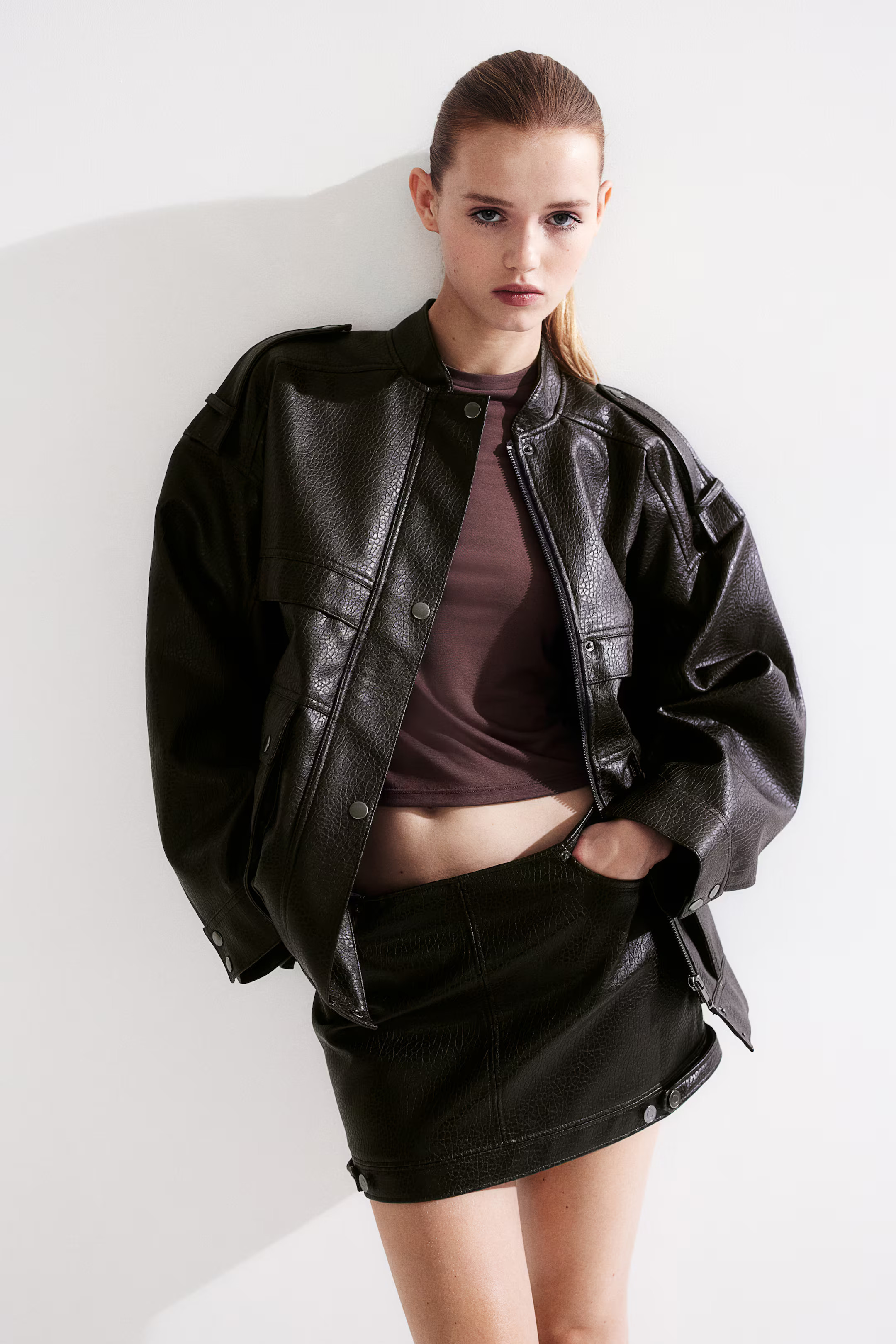 Coated jacket | H&M (UK, MY, IN, SG, PH, TW, HK)