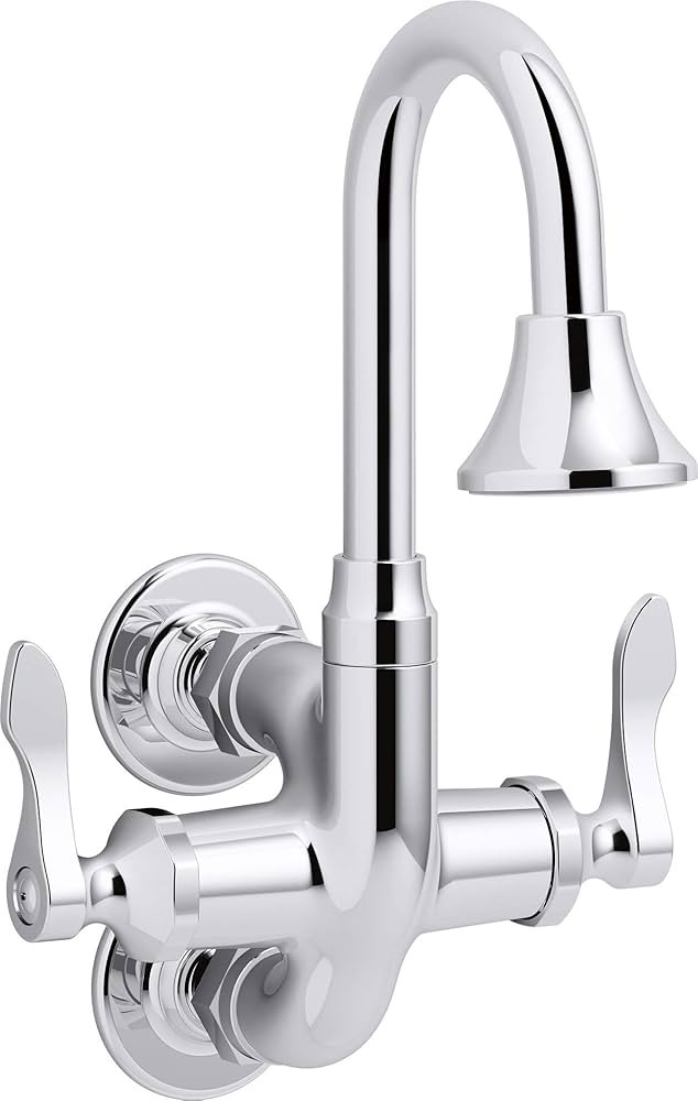 KOHLER K-730T70-4AJR-CP Bowe Cannock Triton Commercial Faucet, 1.2 GPM, Polished Chrome | Amazon (US)