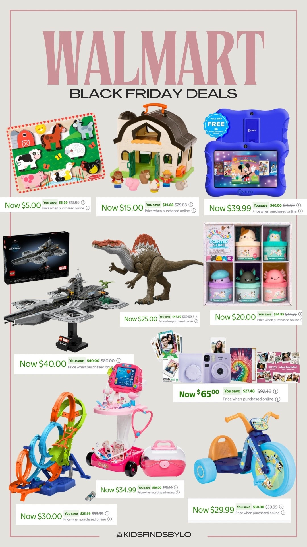 Walmart Black Friday toy deals!! 

#LTKSaleAlert #LTKCyberWeek #LTKKids