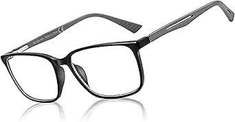 BLUEMOKY Blue Light Reading Glasses for Men，Sport Square Frame Readers, Anti Glare Computer Gla... | Amazon (US)