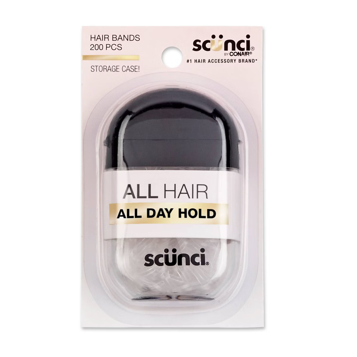 scünci Clear Polybands in Portable Clear Container - 200pcs | Target