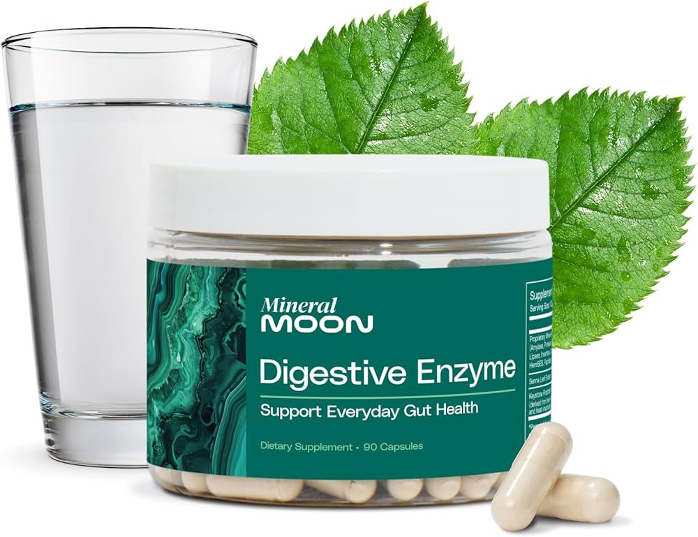 Innerspace Flora Premium Digestive Enzymes for Men and Women - 12 Enzymes for Digestion & Senna L... | Amazon (US)