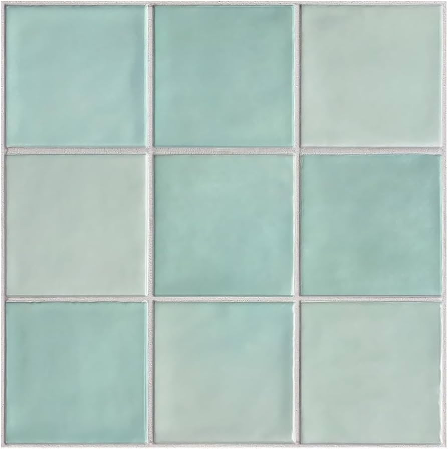 Commomy 10 Pcs Matte 3D Peel and Stick Tile 11.8"x11.8"(Covers 9.7 sq.ft) Ultralight PVC Square P... | Amazon (US)