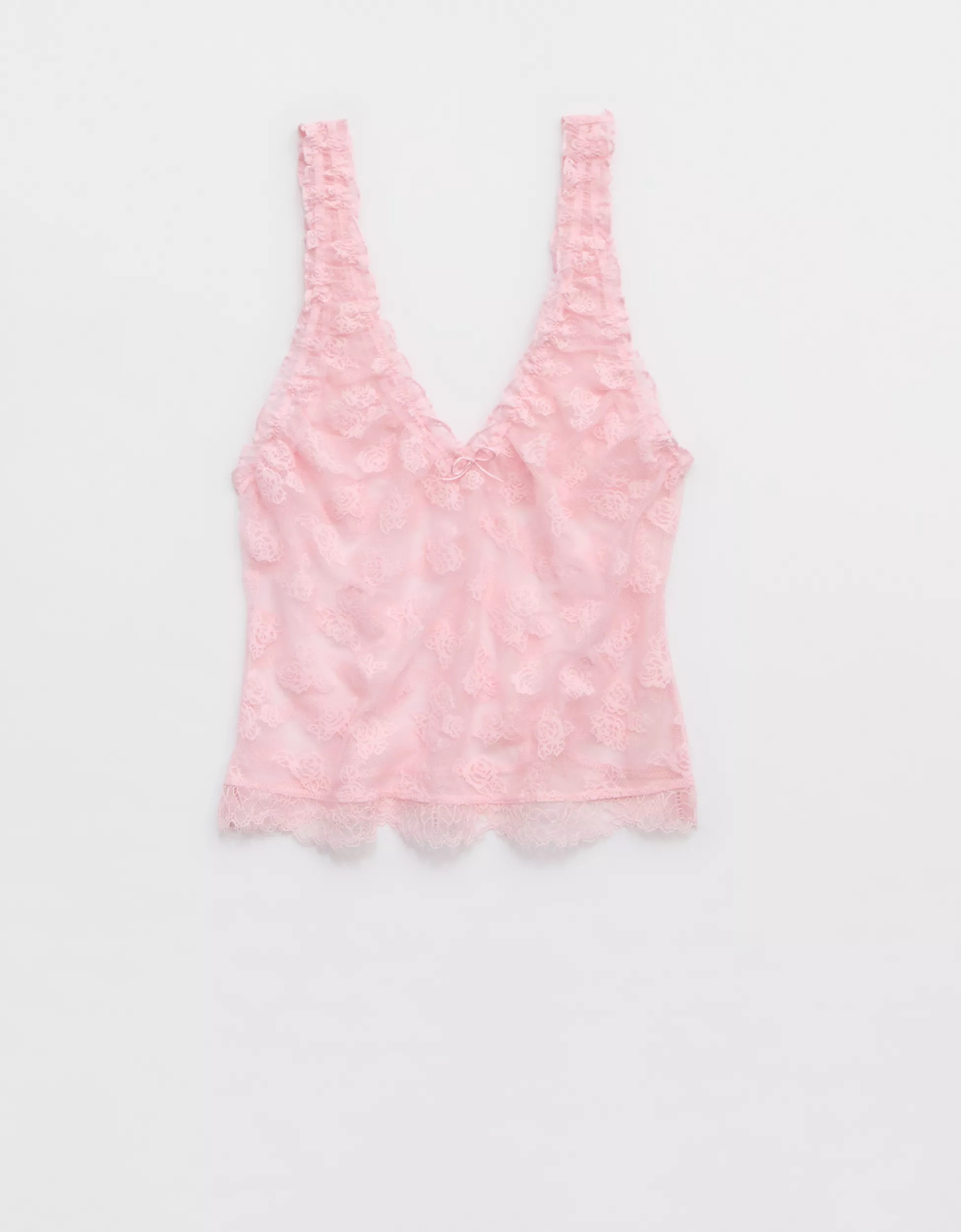 Show Off Rosebud Lace Cami | Aerie
