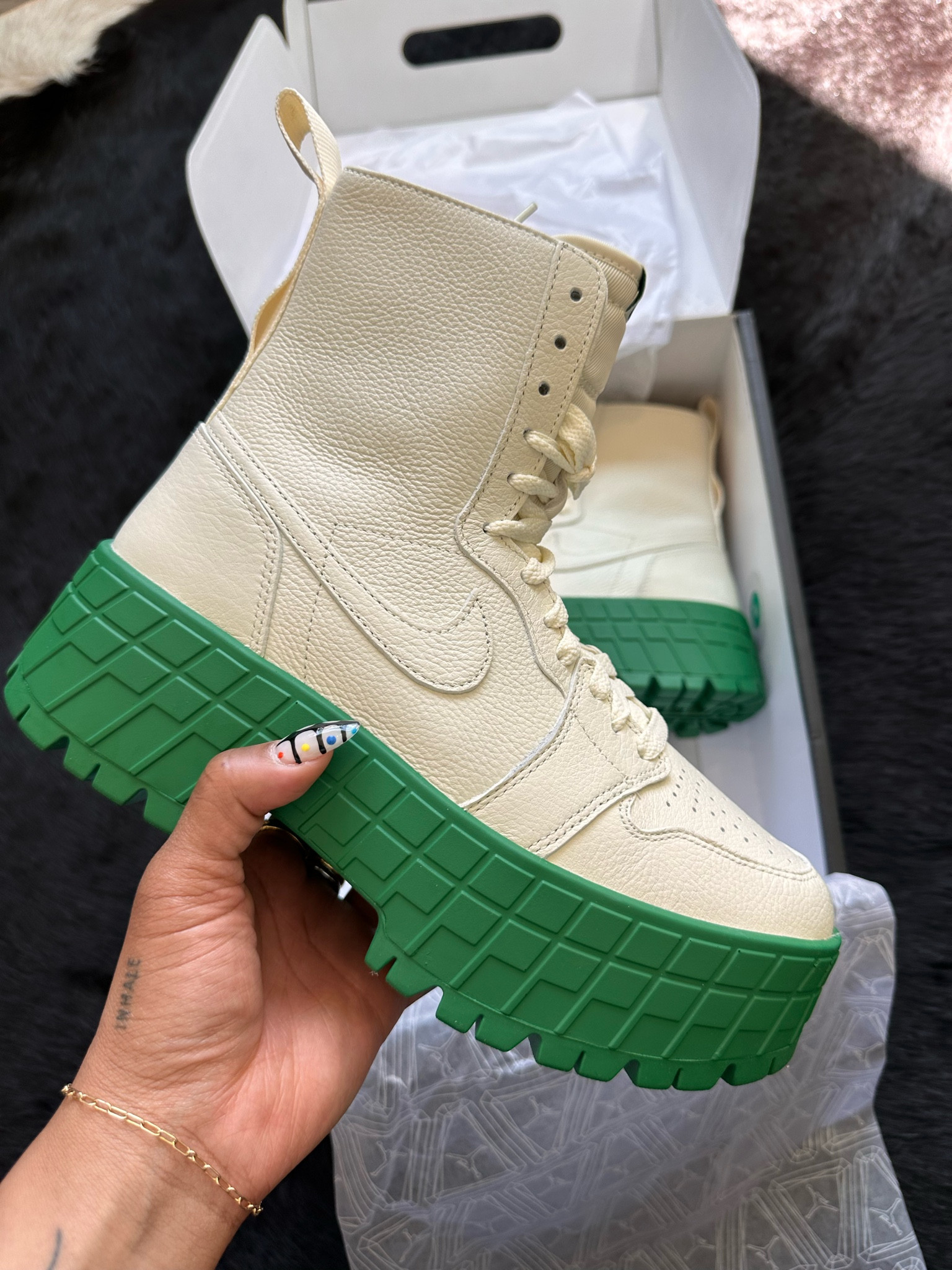 Loving the Jordan Brooklyn boot! Runs a half size big! 

#LTKstyletip #LTKshoecrush