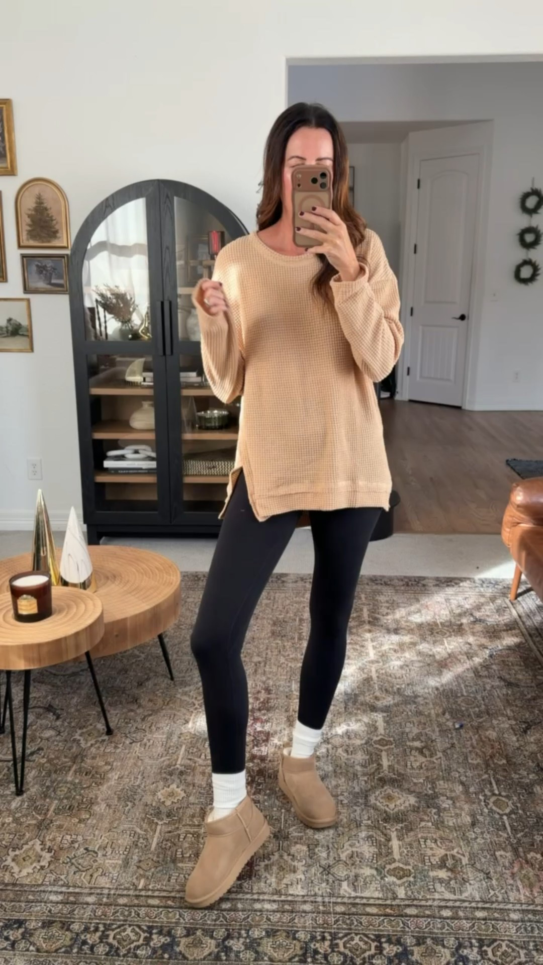 Cutest waffle-knit that goes so well with my faux Uggs!!!

#LTKSeasonal #LTKFindsUnder50 #LTKootd