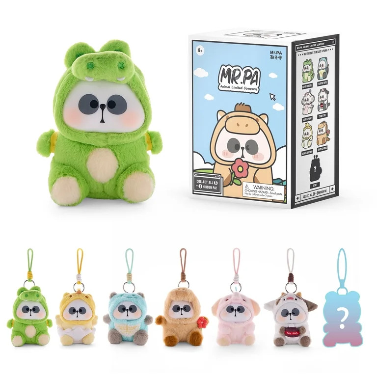 Mr. PA Animal Limited Company Blind Box Collectible Stuffed Animal | Walmart (US)