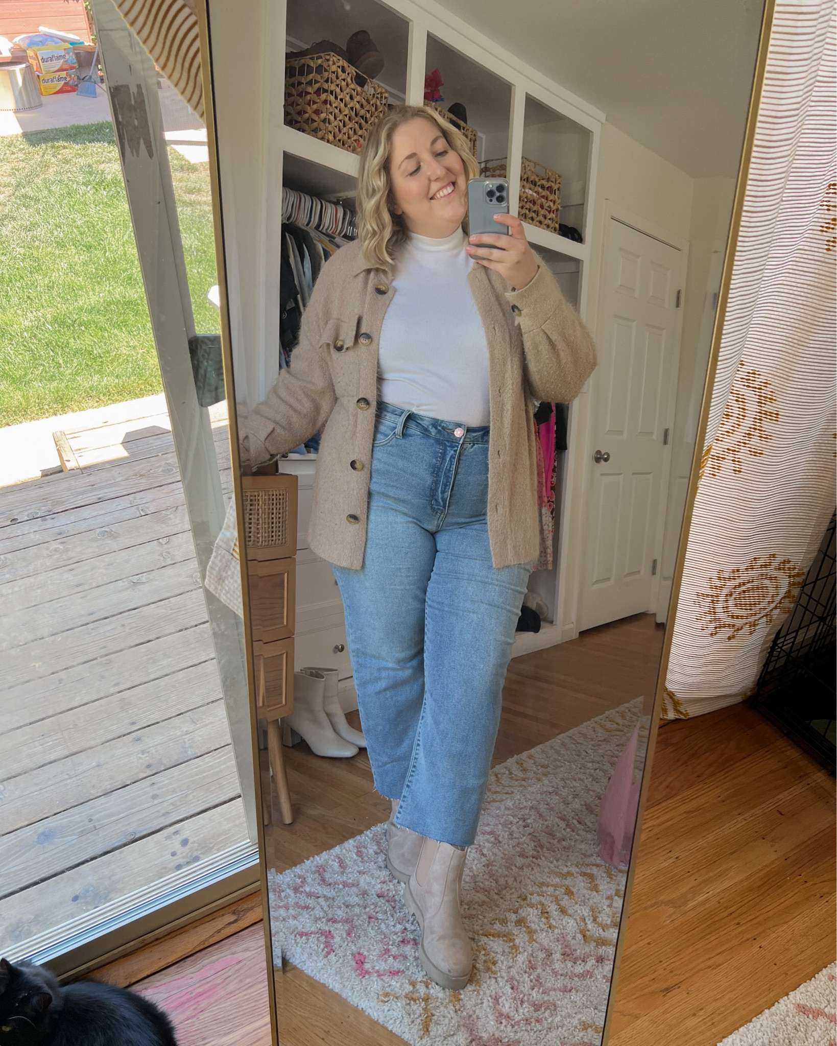 Fall outfit inspo on a size 16/18! Jeans are a size 17 & they’re SO comfy! 

#LTKstyletip #LTKplussize #LTKmidsize