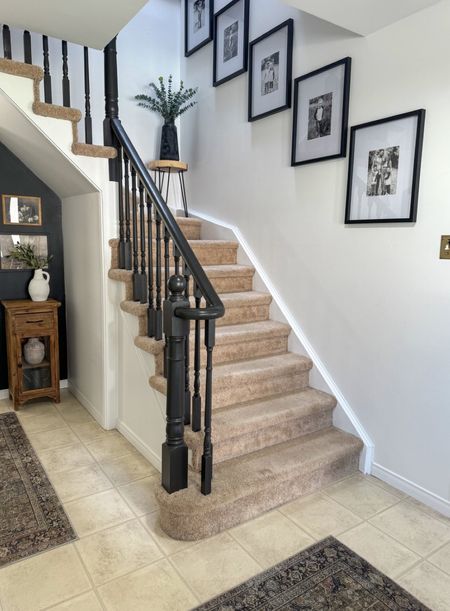 Everything you will need to instantly upgrade your staircase by painting your railing!

Painting tools, paint brush, roller, paint, sand paper, drop cloth, painters tape, diy supplies, diy project, stairs

#LTKhome #LTKfindsunder100