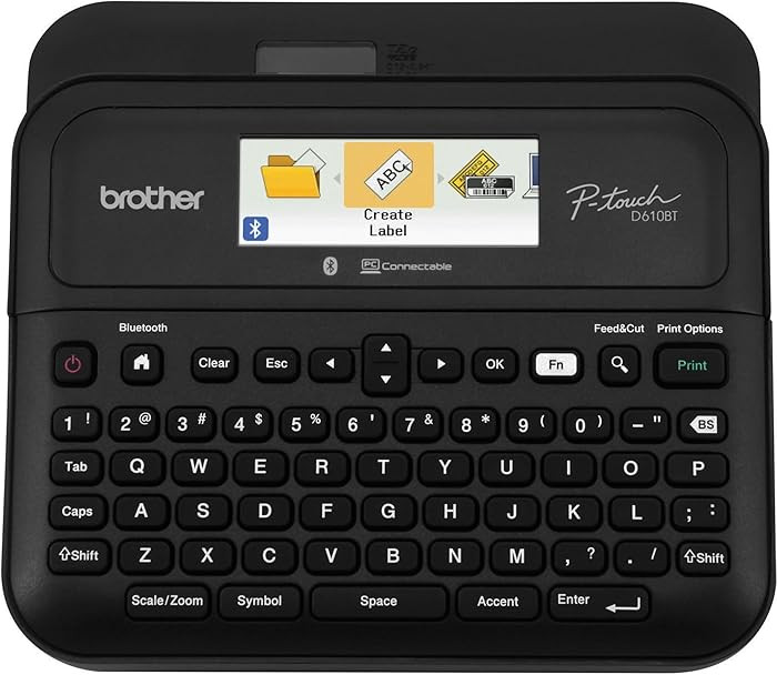 Brother P-touch PT- D610BT Business Professional Connected Label Maker | Connect and Create via B... | Amazon (US)