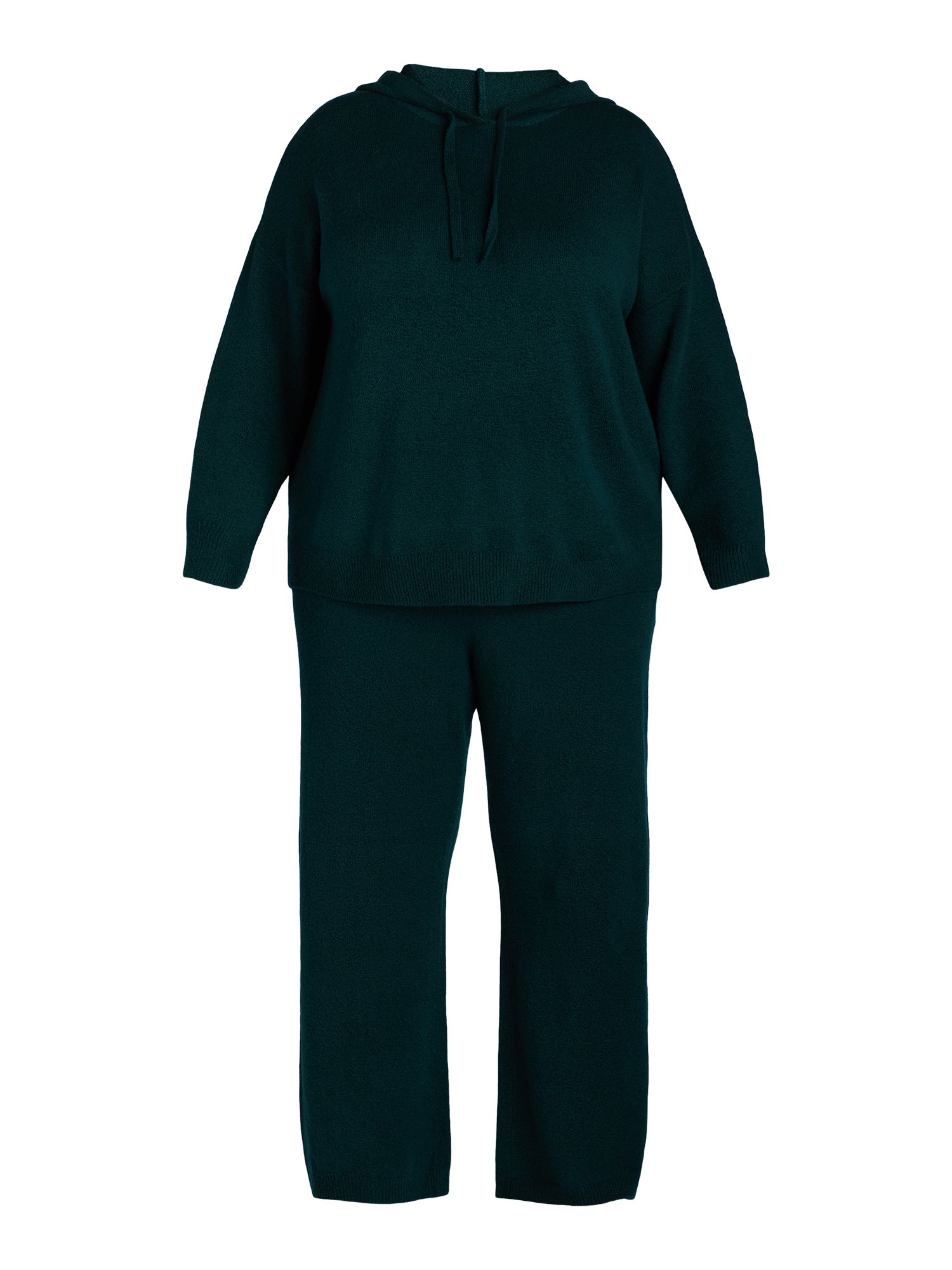 Time and Tru Women's and Women's Plus Hoodie Pullover and Pants Sweater Set, 2-Piece, Sizes XS-4X... | Walmart (US)