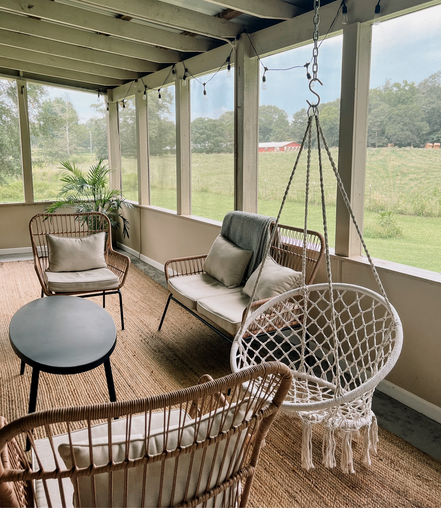 still in love with my outdoor set for our back porch that my hubby gave me for Mother’s Day from Lowes! I can’t wait to decorate & do more with this space 🌷

#LTKFind #LTKU #LTKhome
