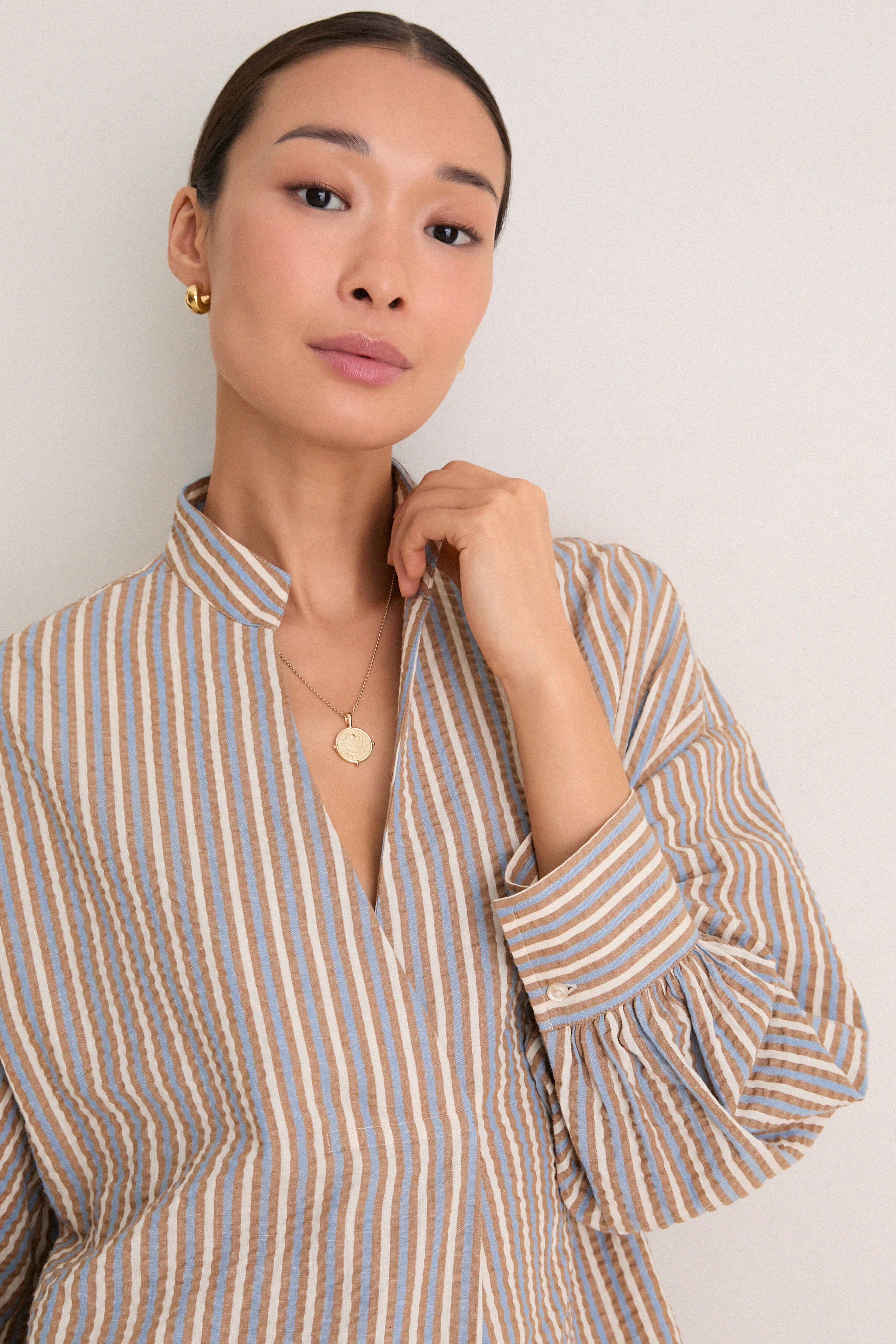 Siena Cotton Stripe Mia Dress | Tuckernuck (US)