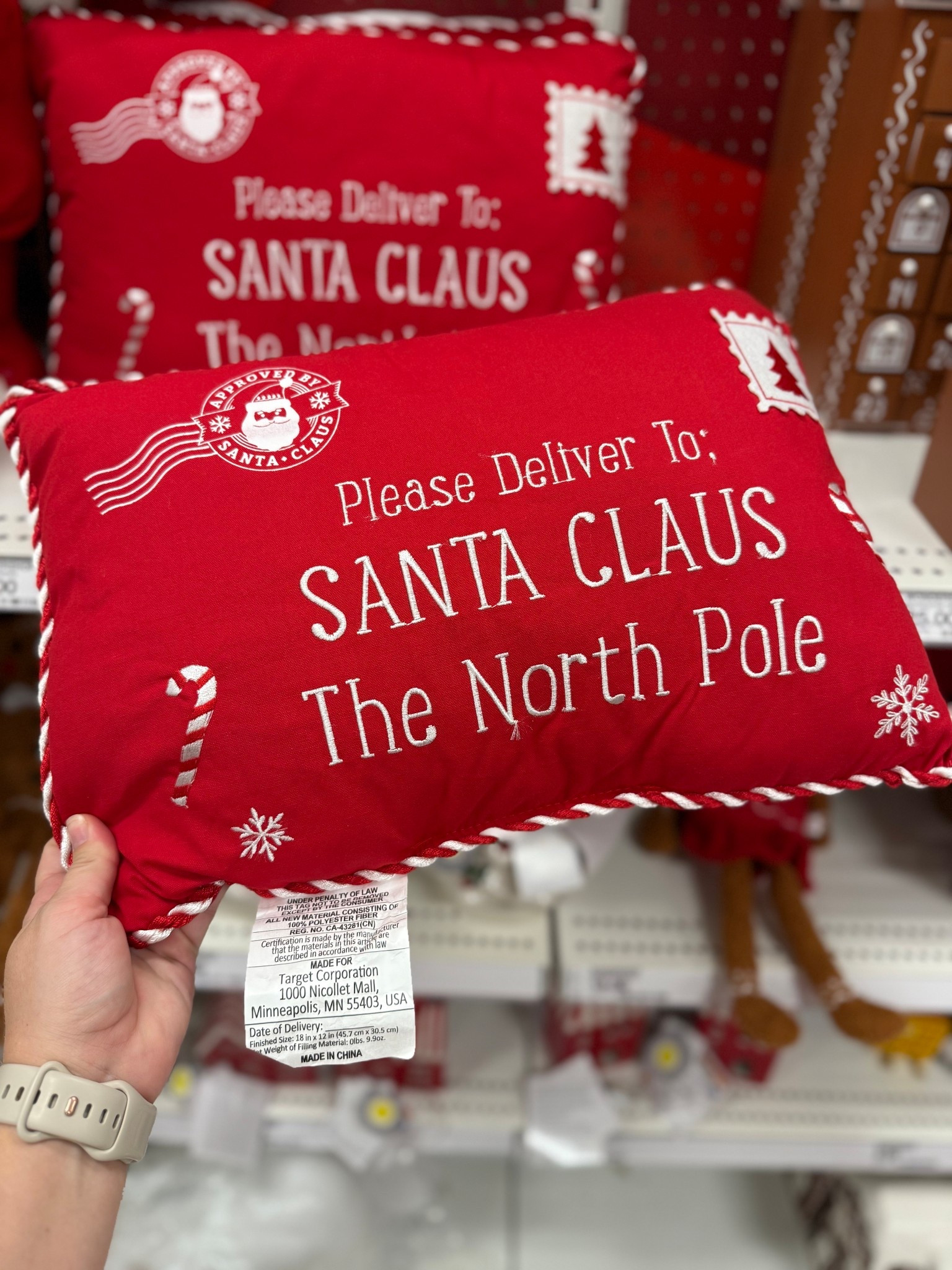 Letter to Santa throw pillow'

#LTKHoliday #LTKKids #LTKSeasonal