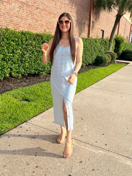 Striped summer dress. 

#LTKFindsUnder50 #LTKSeasonal #LTKTravel
