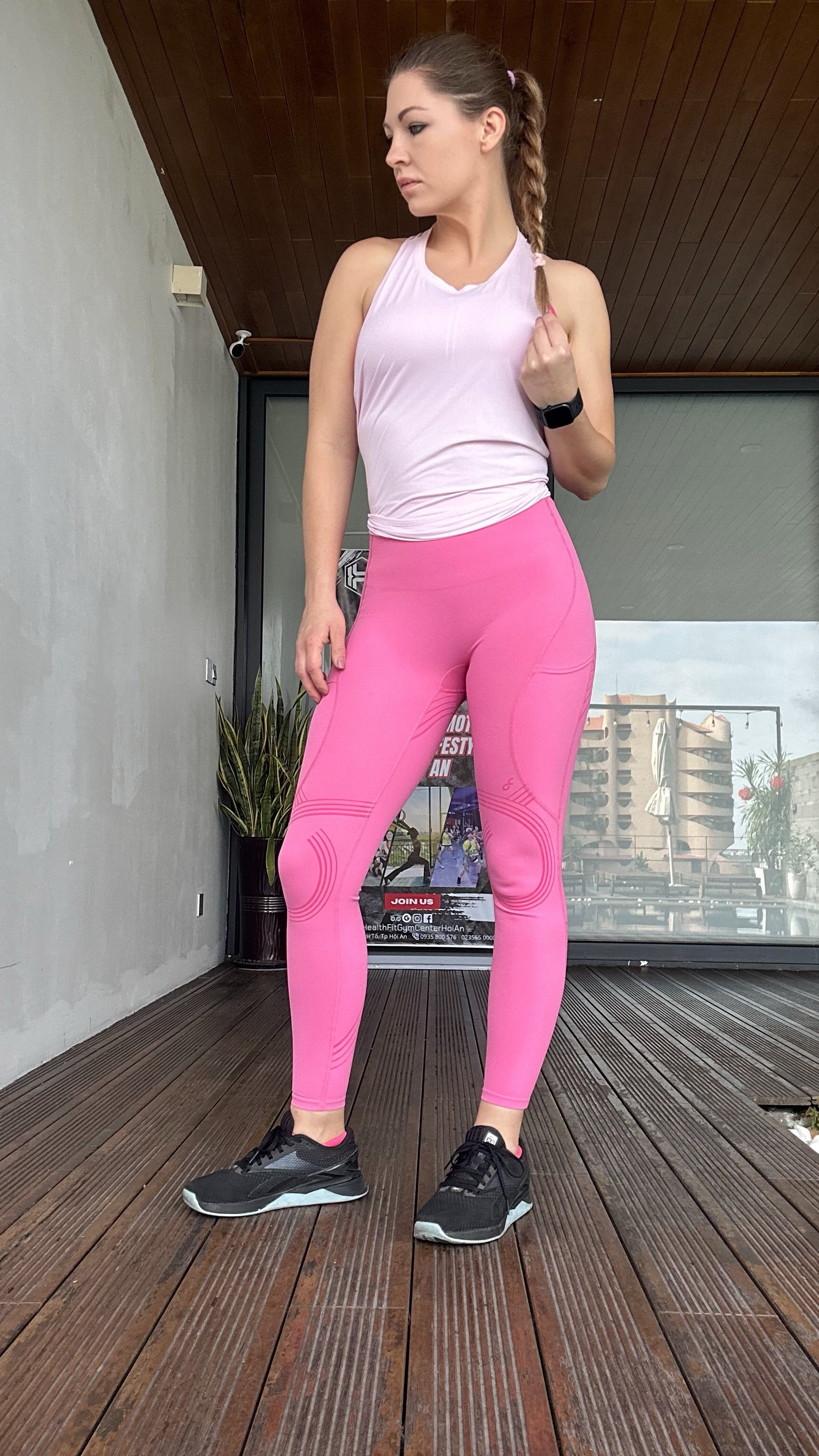 Say goodbye to embarrassing sweat stains with these amazing sweat-proof leggings by Fanka! Featuring a 1+1 structure, the inner layer absorbs moisture while the outer layer stays completely waterproof. 💦 I tested them before and after my workout, and they stayed flawless—no sweat stains in sight! 🙌 Perfect for any high-intensity workout or active lifestyle. #LTKfit #SweatProofStyle #FankaLeggings #LTKathleisure